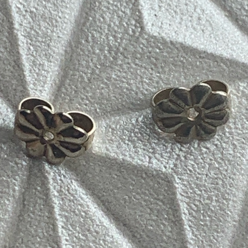 Authentic Tiffany & Co 925 Silver Earring Backs